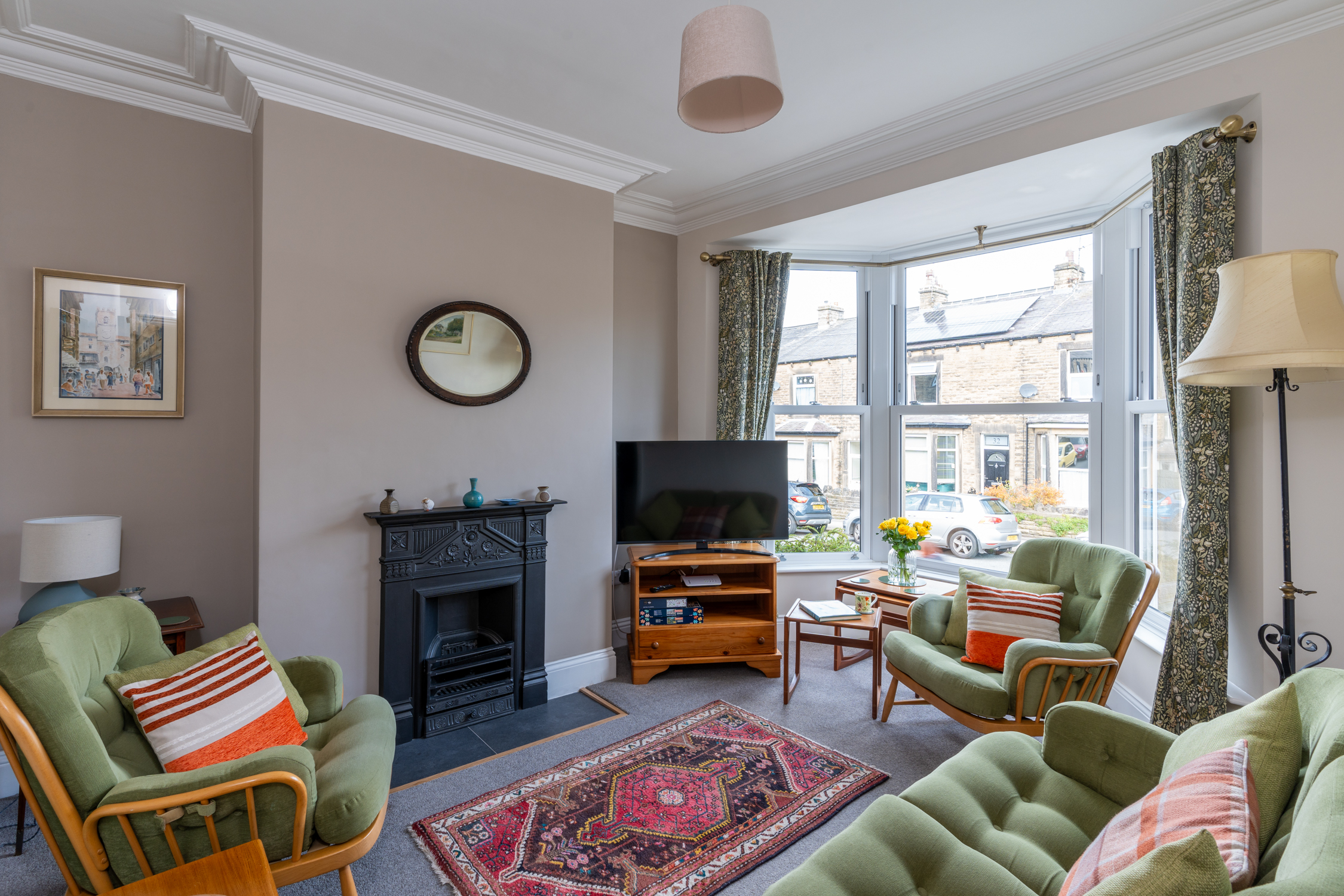 Holiday homes in skipton - living room craven vue
